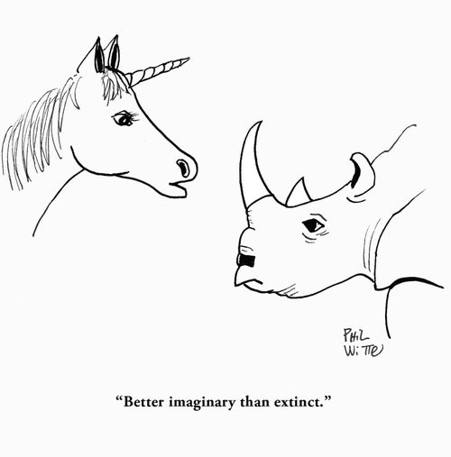 "Better imaginary than extinct."