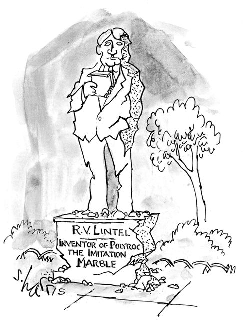 "R.V. Lintel- Inventor of Polyroc