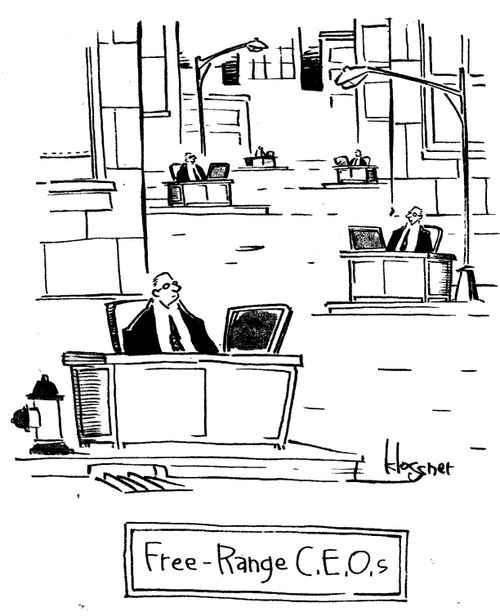 Free-range C.E.O.s