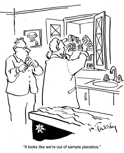 "It looks like we're out of sample placebos."