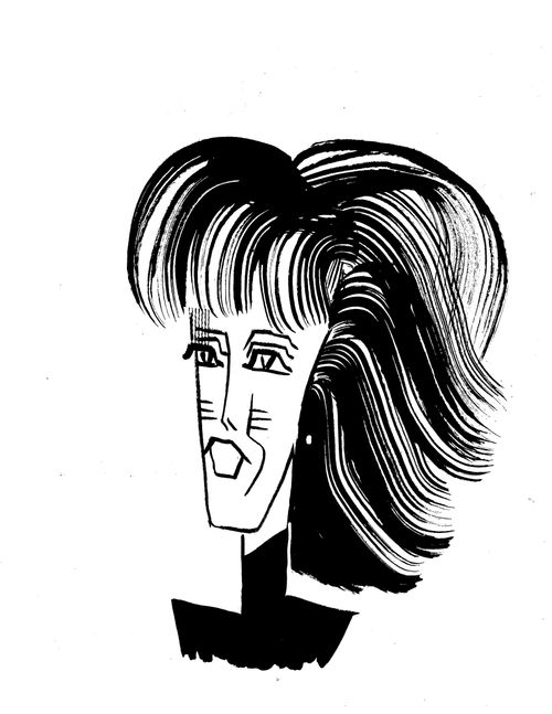 Celine Dion Caricature