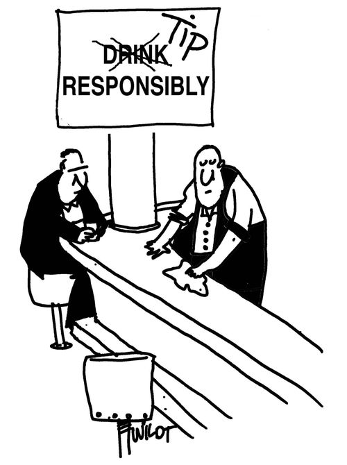 Tip responsibly