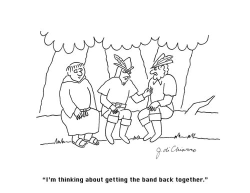"I'm thinking about getting the band back together."