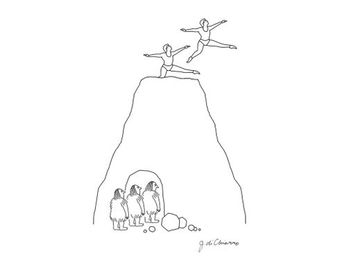 Cavemen enlightening