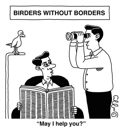 Birders without borders.