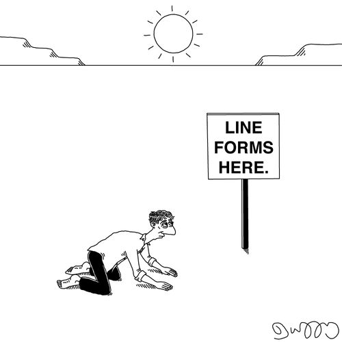 Line Forms Here