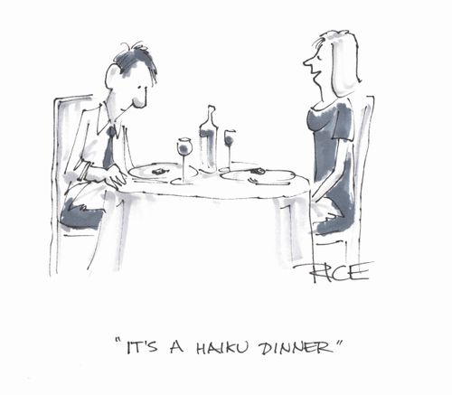 "It's a Haiku Dinner."