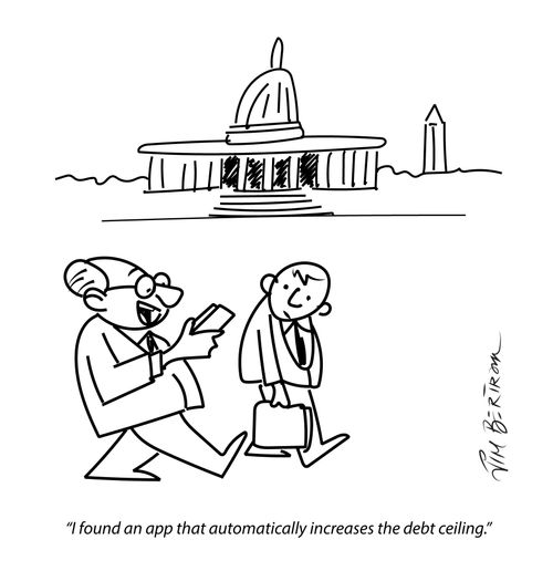 "I found an app that automatically increases the debt ceiling."