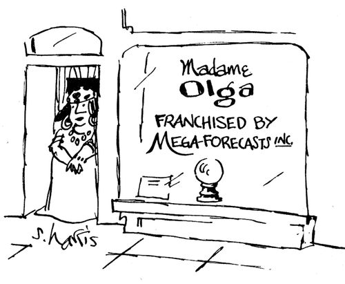 Madame Olga. Franchised by Mega-Forecasts Inc.