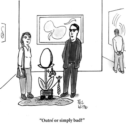 "Outré or simply bad?"