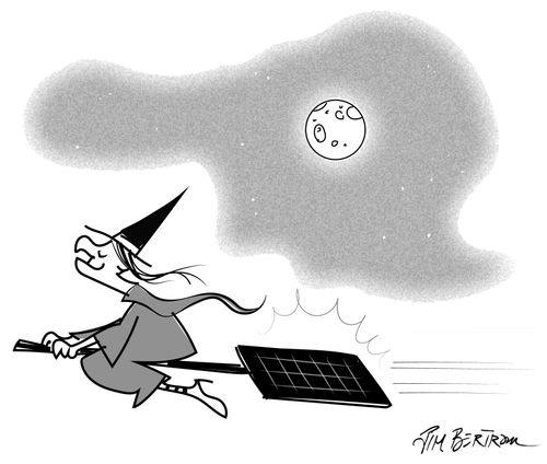 Lunar Powered Broomstick