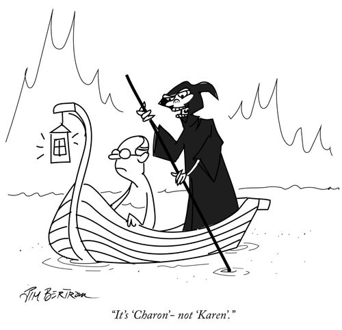 "It's 'Charon' - not 'Karen'."