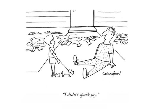 "I didn't spark joy."